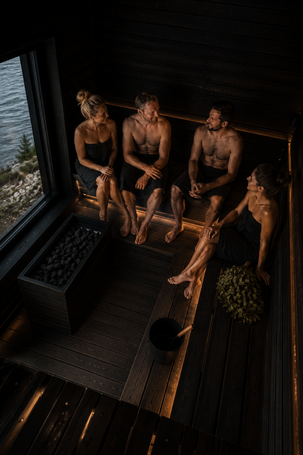 Tooniks sauna mustaks? Aga miks mitte!